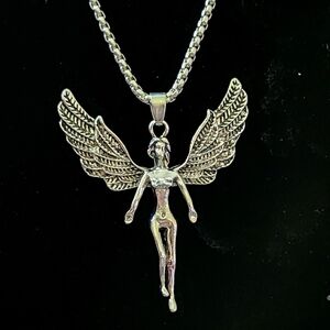 Men's Angelic Charm Necklace